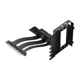 Fractal Design  Flex 2 PCIe 4.0 x16 Negro, soporte + cable, Cable alargador negro