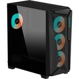GIGABYTE C301 GLASS Midi Tower Negro, Cajas de torre negro, Midi Tower, PC, Negro, ATX, EATX, micro ATX, Mini-ITX, Vidrio, Plástico, Acero, Juego