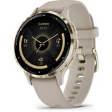 Garmin Venu 3S, SmartWatch beige/Dorado