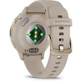 Garmin Venu 3S, SmartWatch beige/Dorado