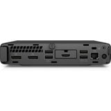 HP ProDesk 600 G4 MP Reacondicionado, Mini-PC  negro/Plateado
