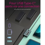 ICY BOX 61062, Hub USB 