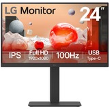 LG 24BA650 LED display 60,5 cm (23.8") 1920 x 1080 Pixeles Full HD Negro, Monitor LED negro, 60,5 cm (23.8"), 1920 x 1080 Pixeles, Full HD, LED, 5 ms, Negro