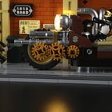 Lumibricks Persecución de motocicletas steampunk, Juegos de construcción 