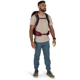 Osprey 10006485, Mochila Rojo tinto/Negro