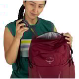 Osprey 10006485, Mochila Rojo tinto/Negro