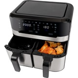 ProfiCook PC-FR 1242 H, Freidora de aire caliente negro/Acero fino