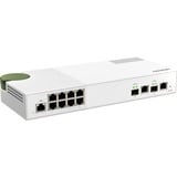 QNAP QSW-M2108-2C switch Gestionado L2 2.5G Ethernet (100/1000/2500) Gris, Blanco, Interruptor/Conmutador Gestionado, L2, 2.5G Ethernet (100/1000/2500), Bidireccional completo (Full duplex)