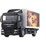 SIKU SUPER camión MAN con carrocería de caja, Automóvil de construcción 