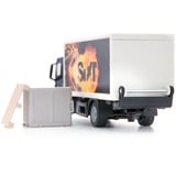 SIKU SUPER camión MAN con carrocería de caja, Automóvil de construcción 