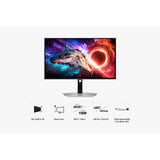 Samsung Odyssey OLED G8 S27HG800SUX, Monitor de gaming plateado