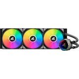 Sharkoon S90 RGB AIO 360mm, Refrigeración por agua negro