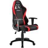 Sharkoon Skiller SGS2 Jr. Silla para videojuegos universal Asiento acolchado Negro, Rojo, Asientos de juego negro/Rojo, Silla para videojuegos universal, 65 kg, Asiento acolchado, Respaldo acolchado, Universal, 160 cm