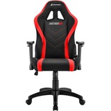 Sharkoon Skiller SGS2 Jr. Silla para videojuegos universal Asiento acolchado Negro, Rojo, Asientos de juego negro/Rojo, Silla para videojuegos universal, 65 kg, Asiento acolchado, Respaldo acolchado, Universal, 160 cm