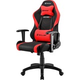 Sharkoon Skiller SGS2 Jr. Silla para videojuegos universal Asiento acolchado Negro, Rojo, Asientos de juego negro/Rojo, Silla para videojuegos universal, 65 kg, Asiento acolchado, Respaldo acolchado, Universal, 160 cm