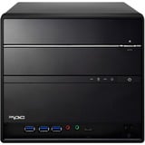 Shuttle SH570R6 Plus Cubo Negro Intel H570 LGA 1200 (Socket H5), Barebone negro, Cubo, Carcasa PC, Intel H570, LGA 1200 (Socket H5), DDR4-SDRAM, 500 W