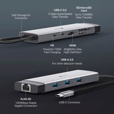 TP-Link UH9120C, Estación de acoplamiento gris/Negro