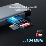 TP-Link UH9120C, Estación de acoplamiento gris/Negro