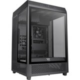 Thermaltake The Tower 500 Midi Tower Negro, Cajas de torre negro, Midi Tower, PC, Negro, ATX, EATX, micro ATX, Mini-ITX, SPCC, Vidrio templado, Juego