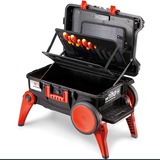 Wiha Maletín de herramientas XXL III, Caja de herramientas negro/Rojo