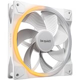 be quiet! Light Wings 140 mm PWM Reverse White Carcasa del ordenador Ventilador 14 cm Blanco 1 pieza(s) blanco, Ventilador, 14 cm, 1300 RPM, 87,3 m³/h, Blanco
