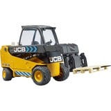 bruder JCB Teletruk con paleta, Automóvil de construcción amarillo/Negro