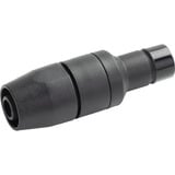 Alphacool ES Schnellverschlusskupplung TPV PushIn Male, Conexión negro (mate)