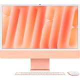 Apple iMac 59,62 cm (24") M4 2024 CTO, Sistema MAC naranja/Naranja claro