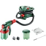 Bosch PFS 7000 1 L, Arma de aerosol verde/Negro, Pintura, 1 L, 0,7 l/min, 2,5 m/s², 1,5 m/s², 4 m