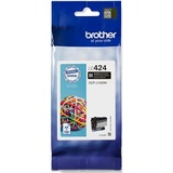 Brother LC424BK cartucho de tinta 1 pieza(s) Original Negro Negro, 1 pieza(s), 750 páginas, Pack individual