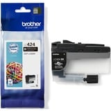 Brother LC-424BK cartucho de tinta 1 pieza(s) Original Negro 750 páginas, 1 pieza(s), Pack individual