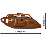 COBI Mark V (Male) no 9199, Juegos de construcción 