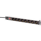 Digitus DN-95436, Regleta negro/Aluminio