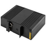 Digitus Inyector Gigabit Ethernet PoE, Industrial, Inyector PoE negro