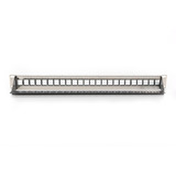 Digitus Panel de parcheo modular, 24 puertos, sin equipar, Patch Panel negro