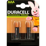 Duracell 203815 pila doméstica Batería recargable AAA Níquel-metal hidruro (NiMH) Batería recargable, AAA, Níquel-metal hidruro (NiMH), 1,2 V, 2 pieza(s), 800 mAh