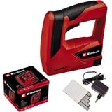 EINHELL 4257880 pistola de clavos y grapadora, Engrapadora eléctrica rojo/Negro, 6 mm, 1,4 cm, Ión de litio, 1300 Ah, 3,6 V, 890 g
