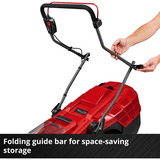 EINHELL Cortacésped a batería GE-CM 36/43 Li M - Solo, 36Volt (2x18V) rojo/Negro