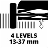 EINHELL GC-HM 300 Negro, Rojo, Cortacéspedes helicolidales rojo/Negro, 30 cm, 1,3 cm, 3,7 cm, 150 m², Hojas cilíndricas, 16 L