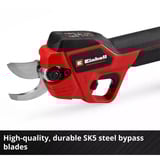 EINHELL GP-LS 18/28 Li T BL 3408330, Tijeras de podar rojo/Negro