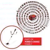 EINHELL Power X-Change AGILLO 3411320 Batterie Rechargeable Motorsense sans Batterie Rechargeable 36V, Cortador de cepillo rojo/Negro