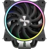 EKL Dolomit Premium Procesador Enfriador 12 cm Negro 1 pieza(s), Disipador de CPU negro (mate), Enfriador, 12 cm, 500 RPM, 1600 RPM, 23,5 dB, 92,6 m³/h