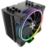 EKL Dolomit Premium Procesador Enfriador 12 cm Negro 1 pieza(s), Disipador de CPU negro (mate), Enfriador, 12 cm, 500 RPM, 1600 RPM, 23,5 dB, 92,6 m³/h