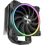 EKL Dolomit Premium Procesador Enfriador 12 cm Negro 1 pieza(s), Disipador de CPU negro (mate), Enfriador, 12 cm, 500 RPM, 1600 RPM, 23,5 dB, 92,6 m³/h