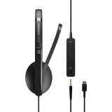 EPOS ADAPT 165 USB-C II, Auriculares con micrófono negro