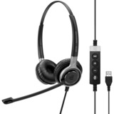 EPOS | Sennheiser IMPACT SC 660 ML, Auriculares con micrófono negro