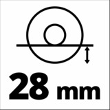 Einhell TC-AG 115/750 amoladora angular 11,5 cm 11000 RPM 750 W 1,66 kg rojo/Negro, 11000 RPM, 11,5 cm, Corriente alterna, 1,66 kg
