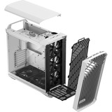 Fractal Design Torrent Torre Blanco, Cajas de torre blanco, Torre, PC, Blanco, ATX, EATX, ITX, micro ATX, SSI CEB, Acero inoxidable, Vidrio templado, Juego