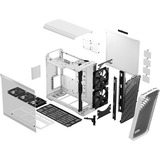 Fractal Design Torrent Torre Blanco, Cajas de torre blanco, Torre, PC, Blanco, ATX, EATX, ITX, micro ATX, SSI CEB, Acero inoxidable, Vidrio templado, Juego