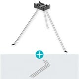 GARDENA Soporte para aspersor 18735-20 negro